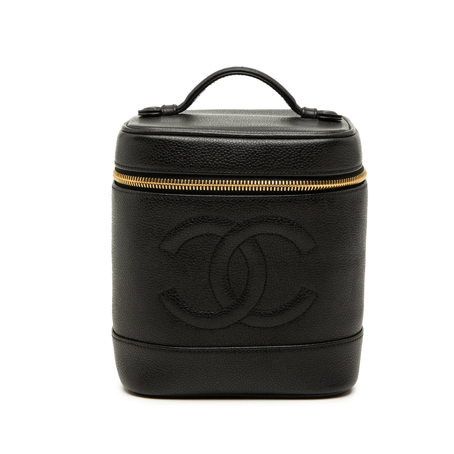 Chanel Cc Caviar Vanity Bag Pre-Loved