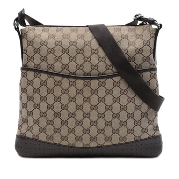 Gucci Gg Canvas Crossbody Pre-Loved Bag