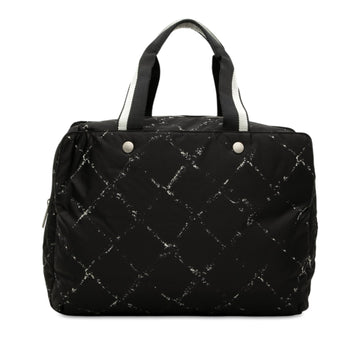 Chanel Old Travel Line Nylon Handbag