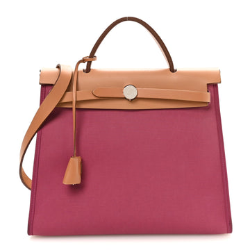 Hermes Vache Hunter Toile Herbag Zip 31