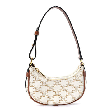 Celine Canvas Calfskin Mini Ava Triomphe