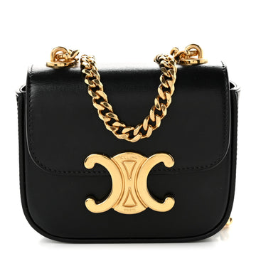 Celine Shiny Calfskin Mini Chain Claude