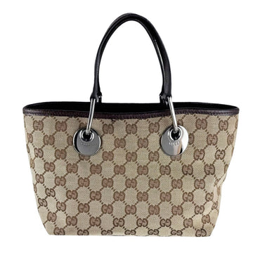 Gucci Handbag Tote Bag Brown Gg