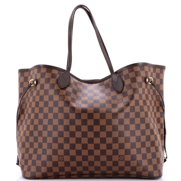 Louis Vuitton Neverfull Nm Tote Damier