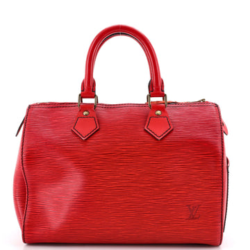 Louis Vuitton Speedy Handbag Epi Leather