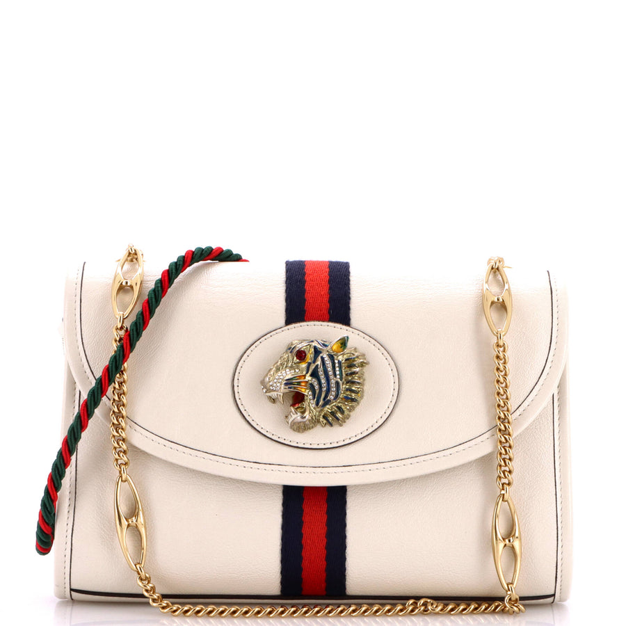 Gucci Rajah Web Chain Shoulder Bag
