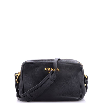 Prada Double Zip Camera Bag Vitello