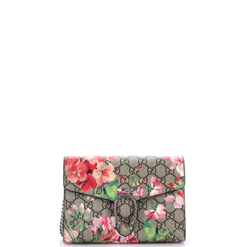 Gucci Dionysus Chain Wallet Blooms Print