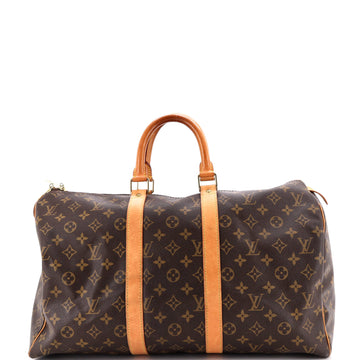 Louis Vuitton Keepall Bag Canvas 45