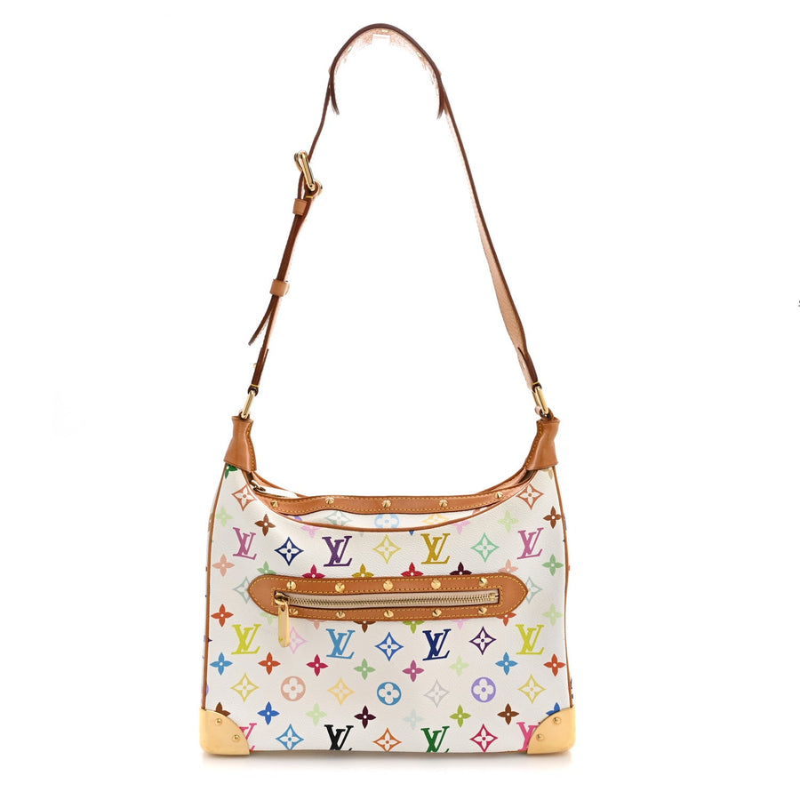 Louis Vuitton Multicolor Boulogne White
