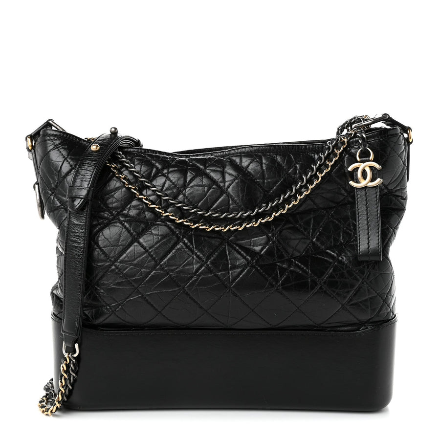 Chanel Aged Calfskin Quilted Large