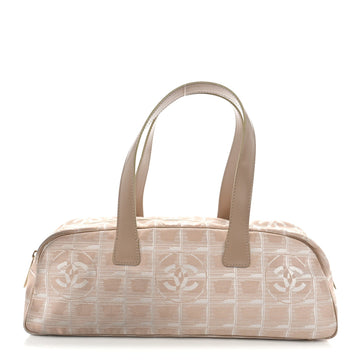 Chanel Nylon Travel Bowler Beige