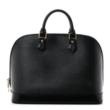 Louis Vuitton Epi Alma Pm Black
