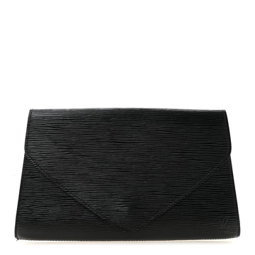 Louis Vuitton Epi Art Deco Clutch Black