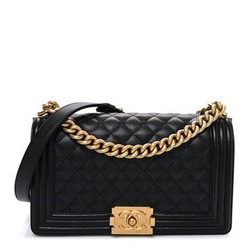 Chanel Caviar Quilted Medium Boy Flap