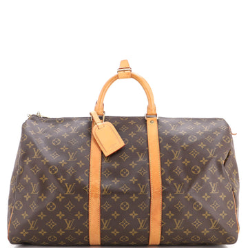 Louis Vuitton Keepall Bag Canvas 50
