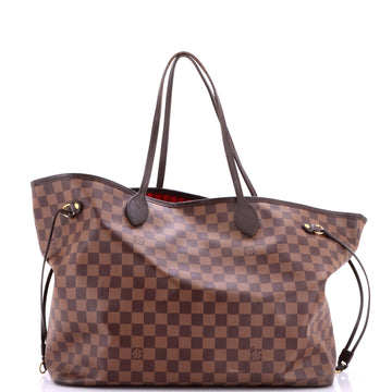 Louis Vuitton Neverfull Nm Tote Damier