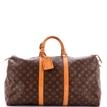 Louis Vuitton Keepall Bag Canvas 50