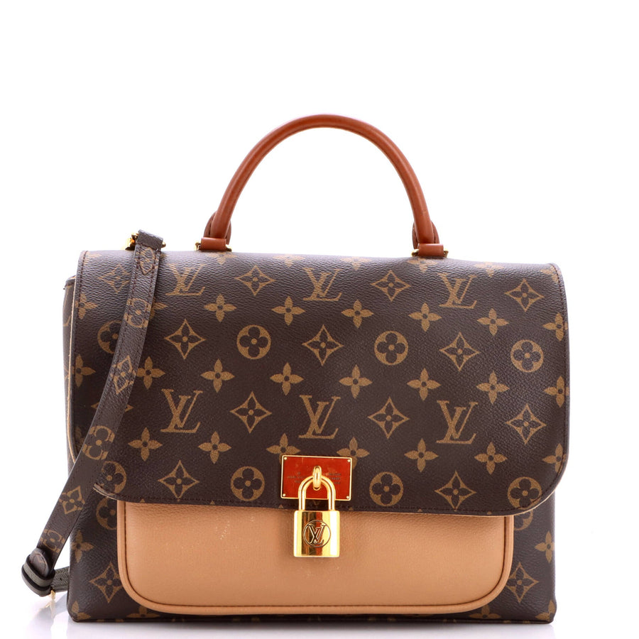Louis Vuitton Marignan Handbag Canvas