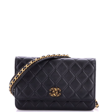 Chanel Chain Infinity Wallet On