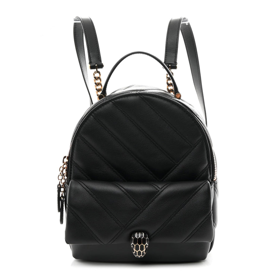 Bulgari Calfskin Matelasse Serpenti