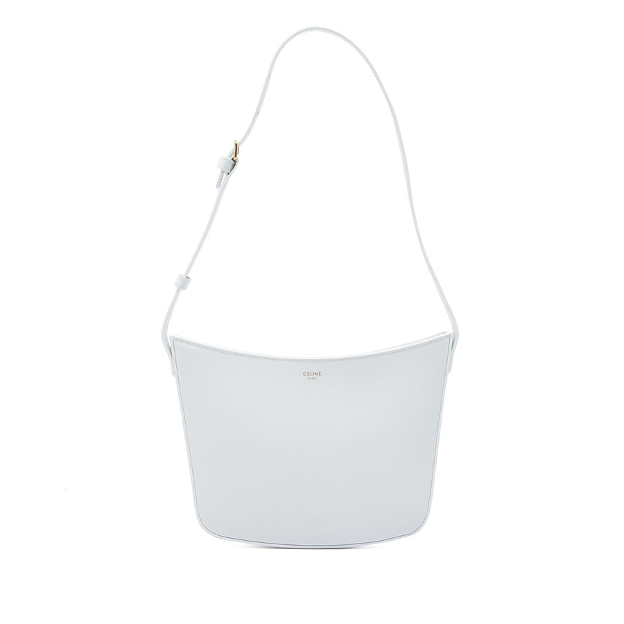 Celine Medium Shiny Calfskin Croque