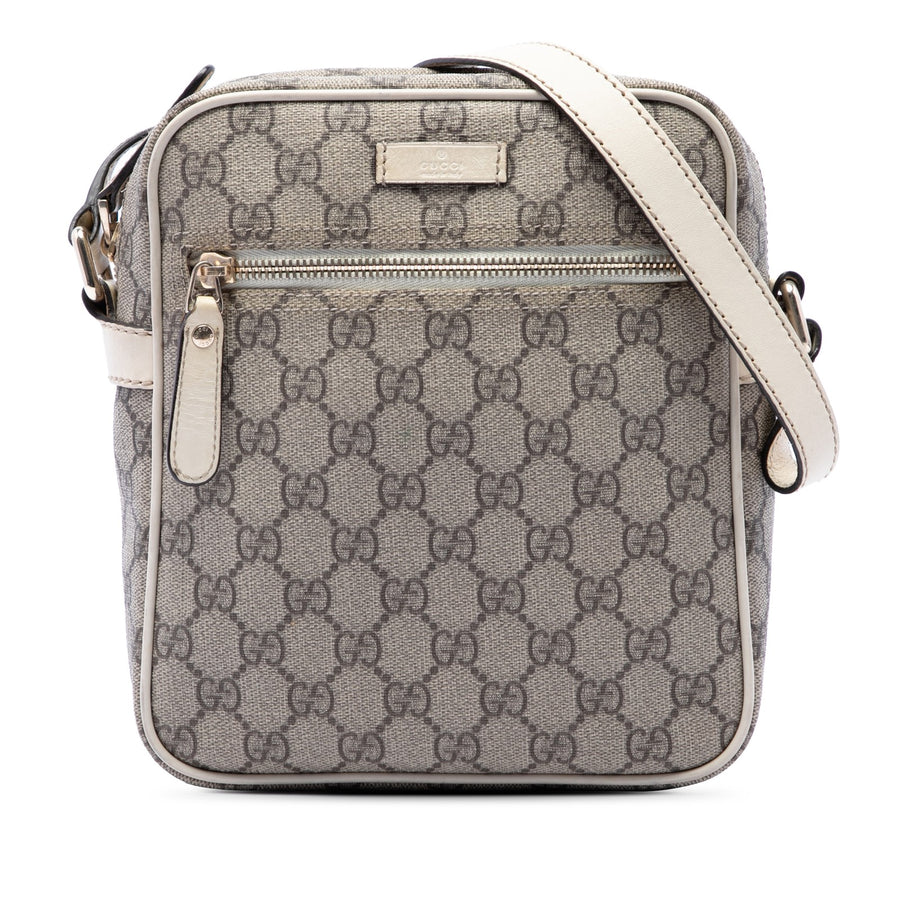 Gucci Gg Supreme Crossbody Pre-Loved Bag