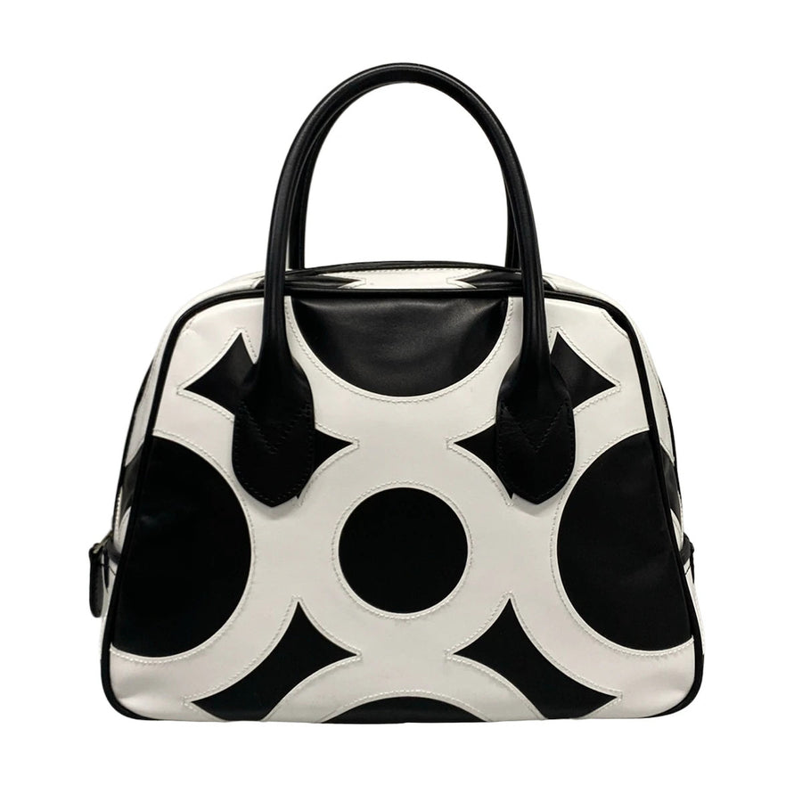 Commedesgarcons Cowhide Symbol Bag Black