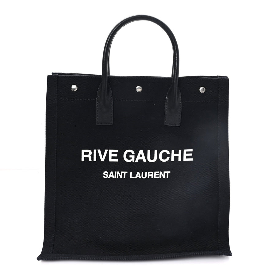 Saint Laurent Linen Calfskin Rive Gauche