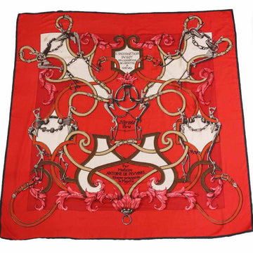 Hermes Shawl Scarf Red/Multicolor