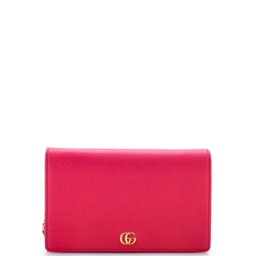 Gucci Petite Gg Marmont Chain Wallet