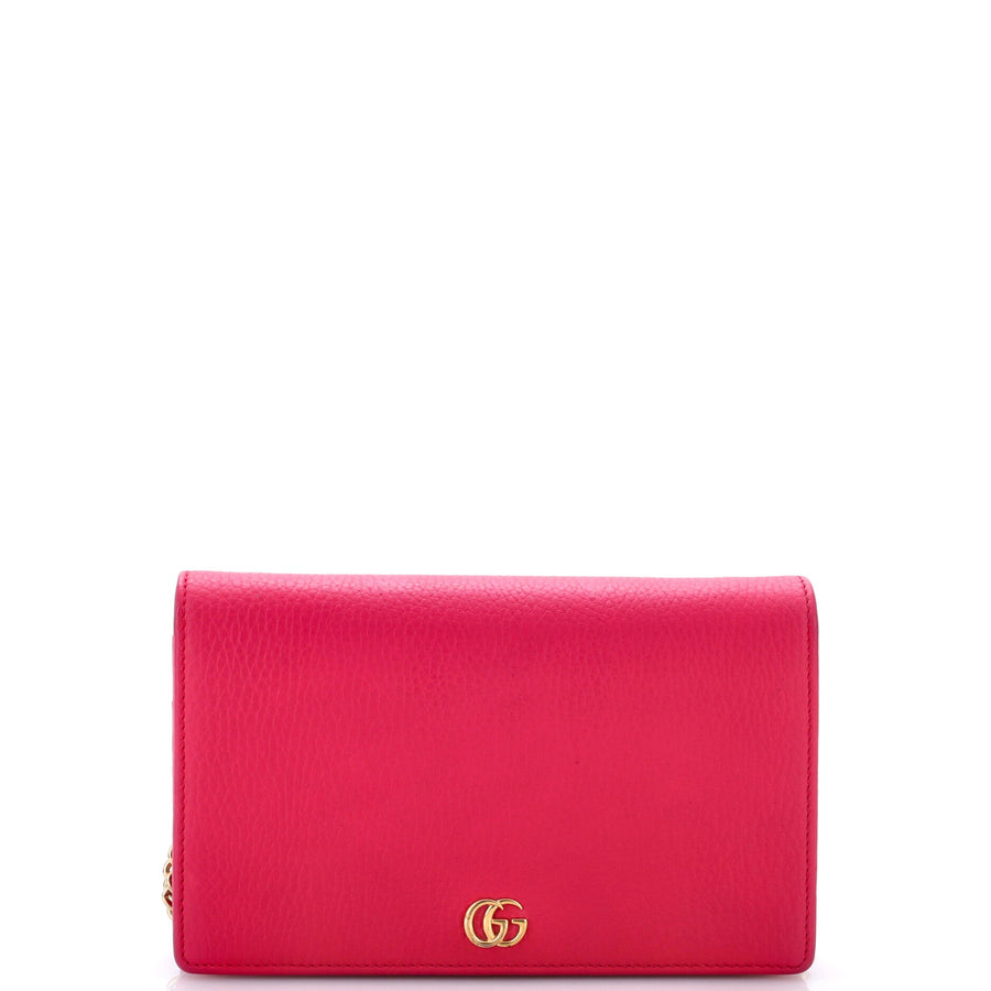 Gucci Petite Gg Marmont Chain Wallet