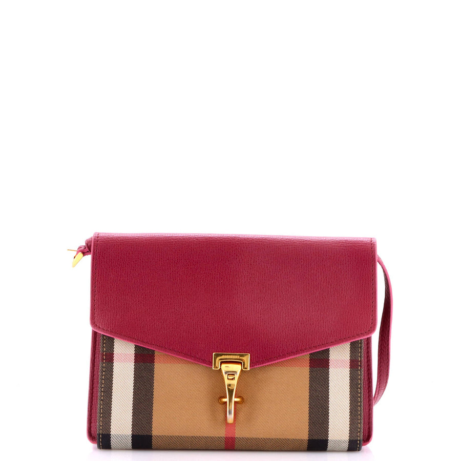 Burberry Macken Crossbody Bag Leather