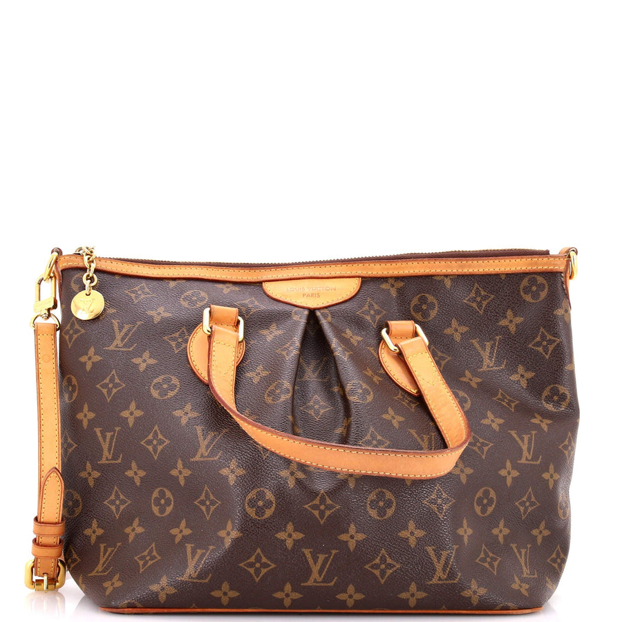 Louis Vuitton Palermo Handbag Canvas Pm