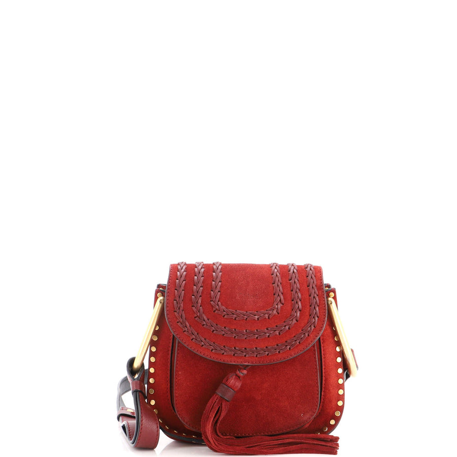 Chloe Hudson Handbag Whipstitch Suede