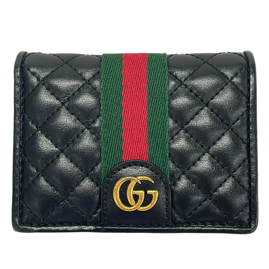 Gucci Ophidia Black Green Multi Patent