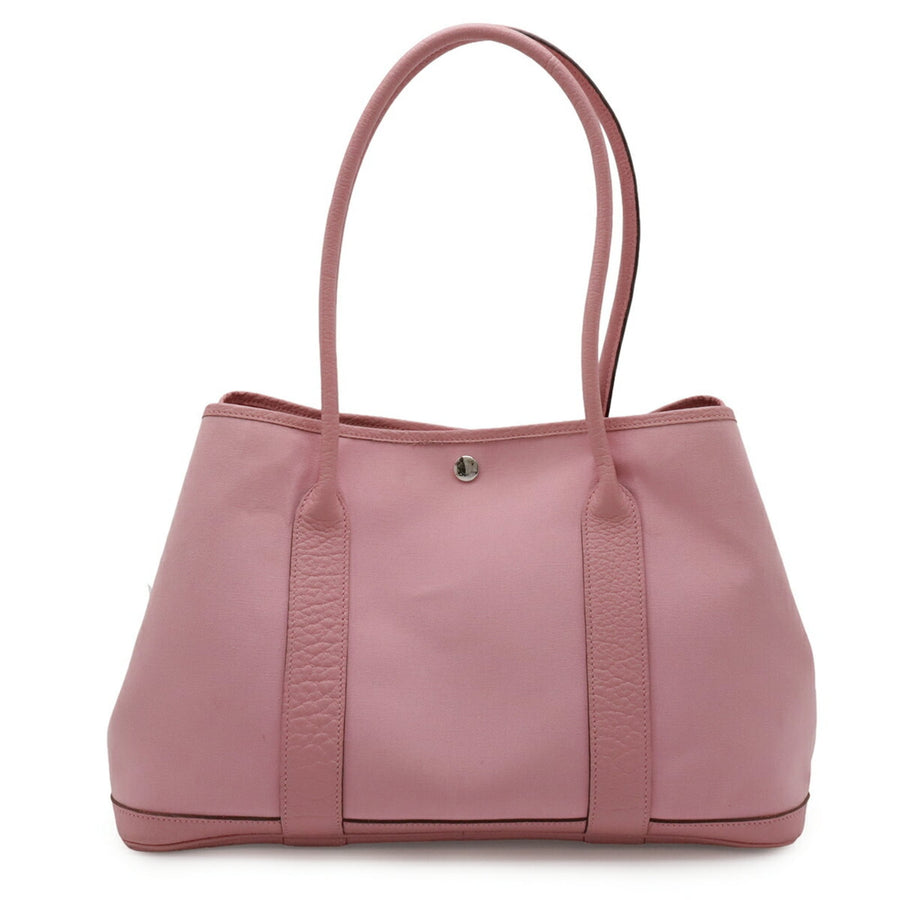 Hermes Garden Party Tote Toile And