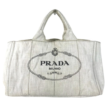 Prada Canapa Tote Denim Large