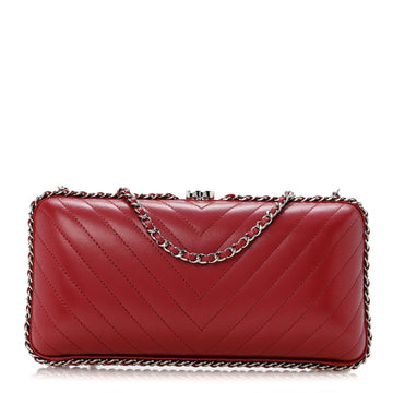 Chanel Lambskin Chevron Quilted Chain