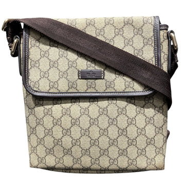 Gucci Flap Messenger Gg Coated Canvas