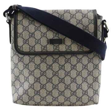 Gucci Flap Messenger Gg Coated Canvas