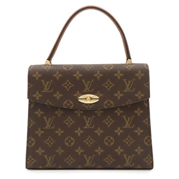 Louis Vuitton Malesherbes Handbag Canvas