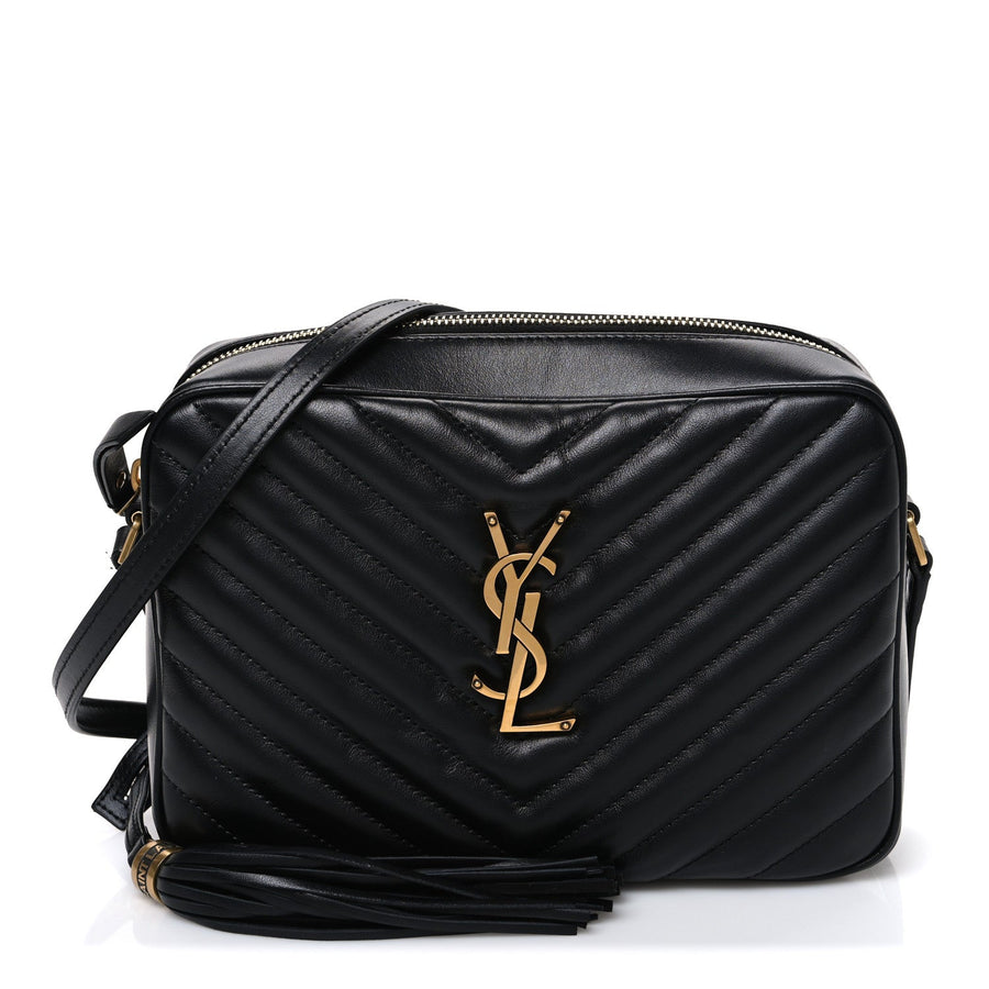 Saint Laurent Calfskin Matelasse Lou
