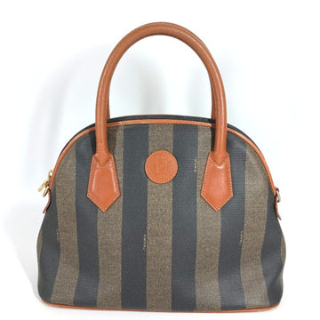 Fendi Vintage Dome Satchel Pequin Coated