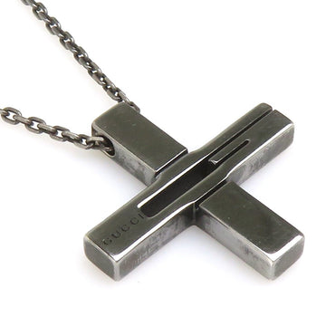 Gucci Necklace Gunmetal Silver -