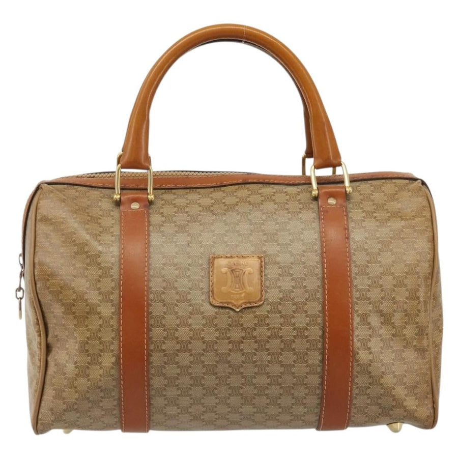 Celine Vintage Duffle Bag Macadam Coated