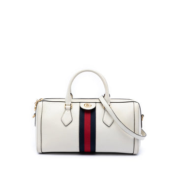 Gucci Ophidia Boston Bag Leather Medium