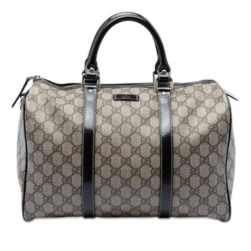 Gucci Joy Boston Bag Gg Coated Canvas