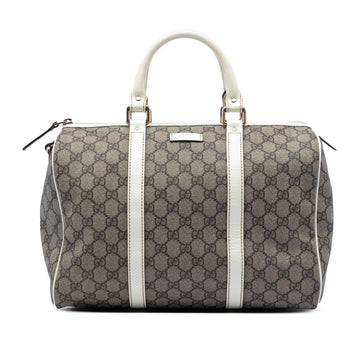 Gucci Joy Boston Bag Gg Coated Canvas