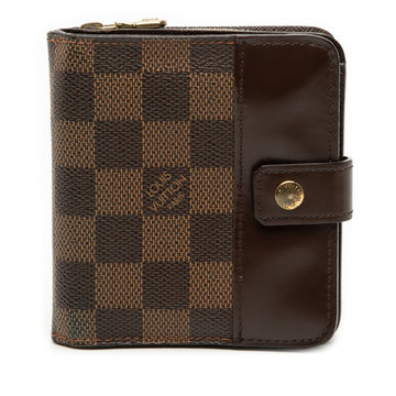 Louis Vuitton Damier Ebene Compact Zip